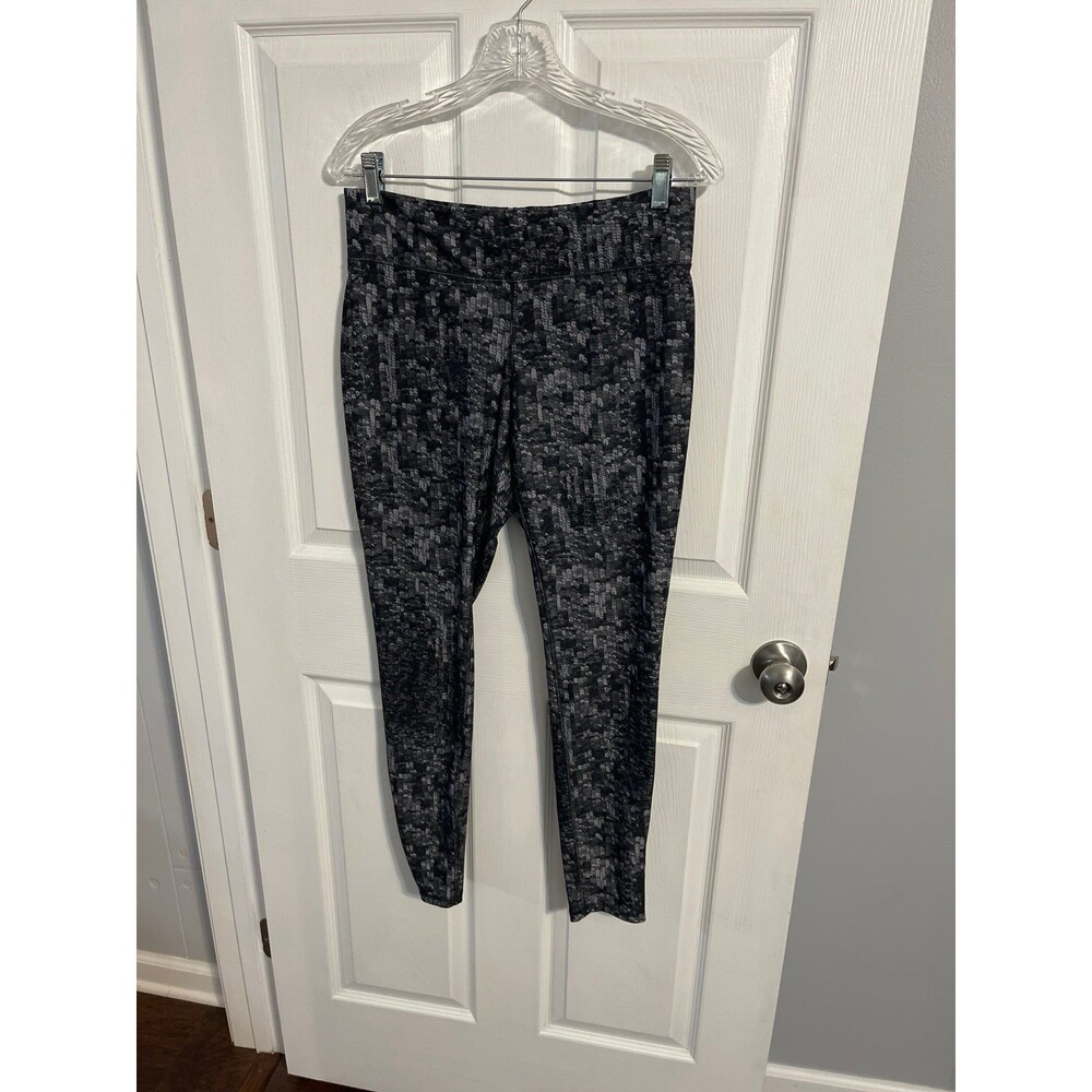 Mossimo Supply Co. Leggings Size L Black/Dark Gray/Light Gray